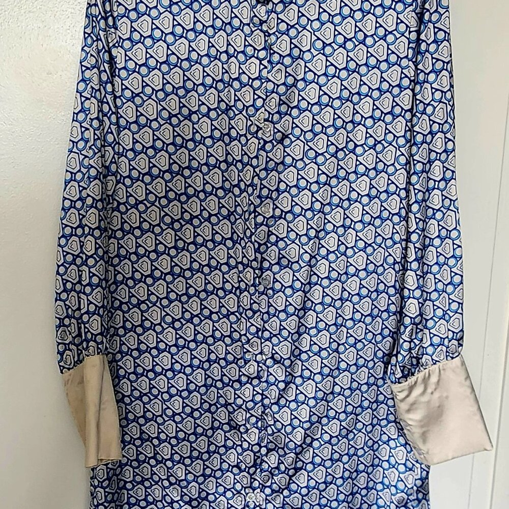 Blue office dress - Picture 6 of 6